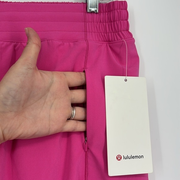 Lululemon Hotty Hot High-Rise Skirt *Long Women's Size 12 in Sonic Pink NWT! - Picture 7 of 11